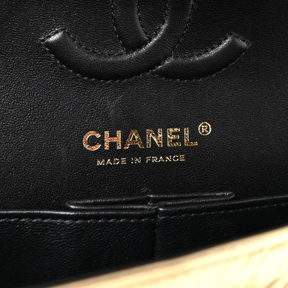 Chanel Hammered Metallic Calfskin Quilted Small Double Flap Gold 6 of 10