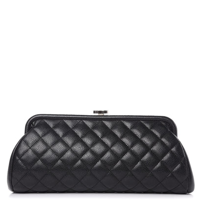 Chanel Caviar Quilted Timeless Clutch Black 1 of 10