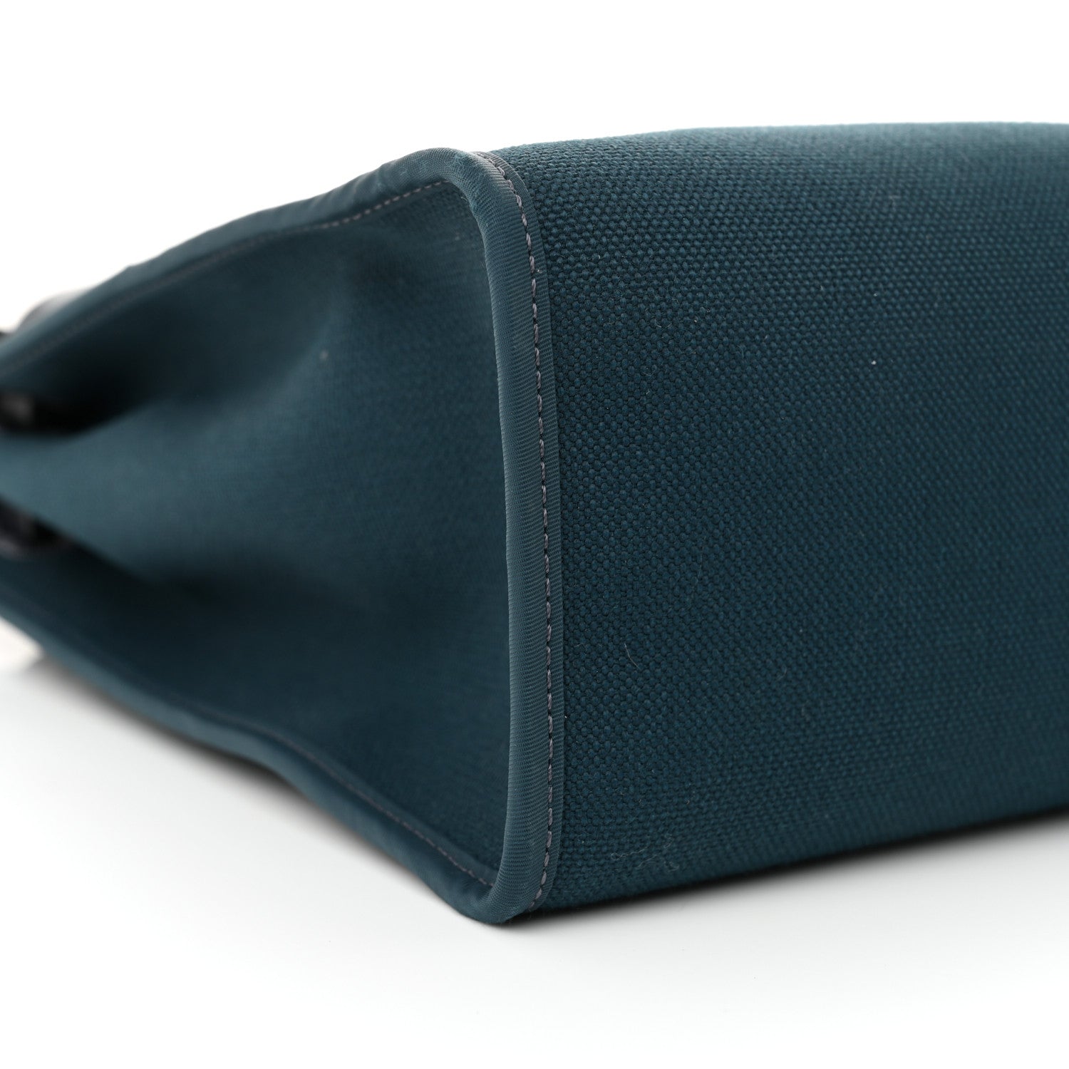 Hermes Military Toile Vache Hunter Herbag Zip 31 PM Bleu Ocean Bleu Indigo 10 of 12