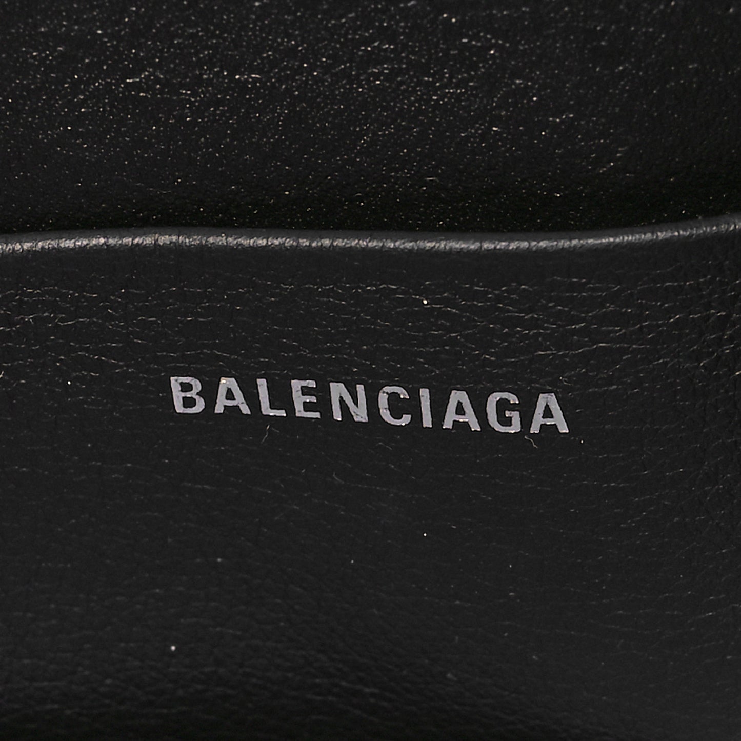 Calfskin Logo S Everyday Camera Bag Black