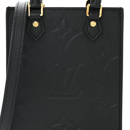 Louis Vuitton Empreinte Monogram Giant Petit Sac Plat Black 7 of 9