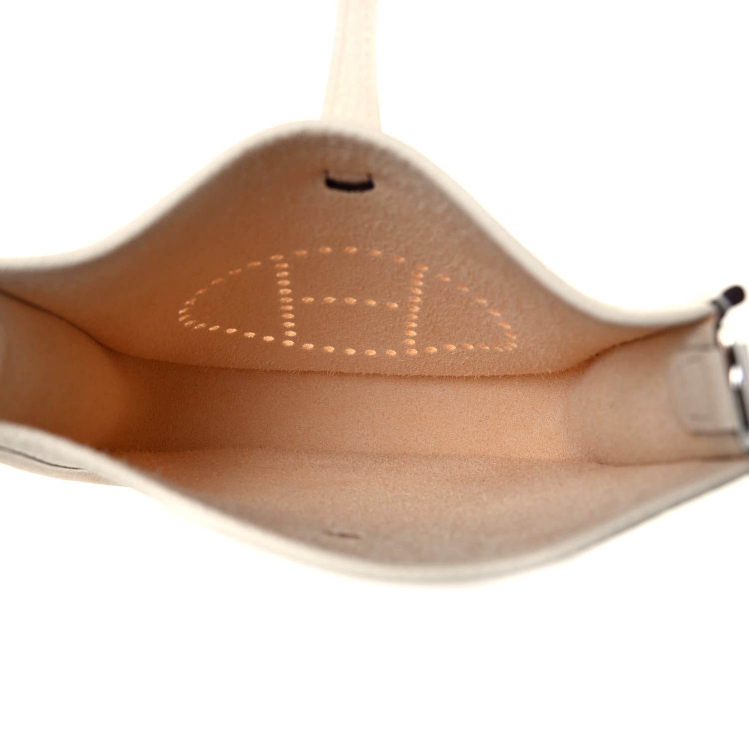 Hermes Taurillon Clemence Amazone Evelyne TPM Nata Craie 4 of 4