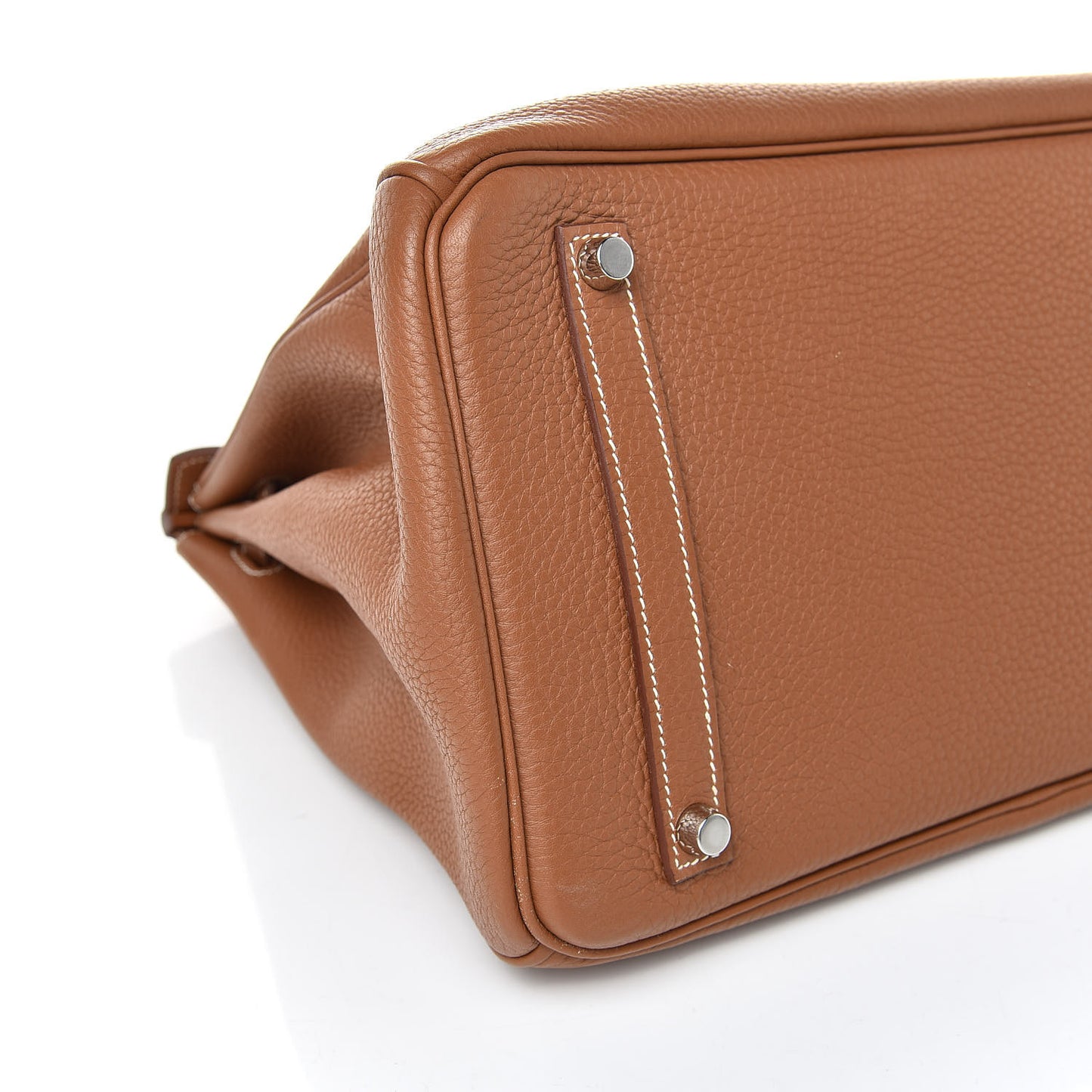 Taurillon Clemence Birkin 35 Gold