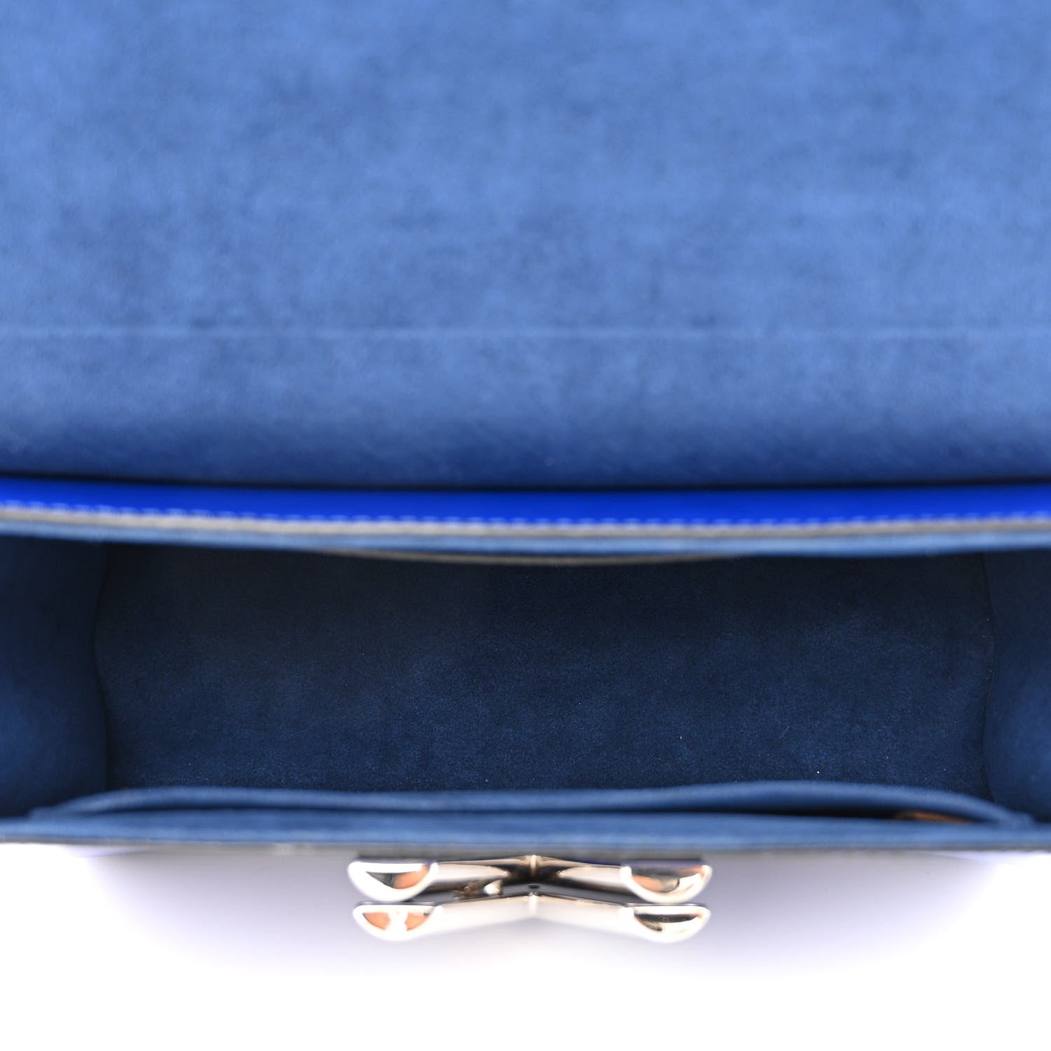 Louis Vuitton Epi Flamingo Twist Shoulder Bag MM Blue 5 of 10