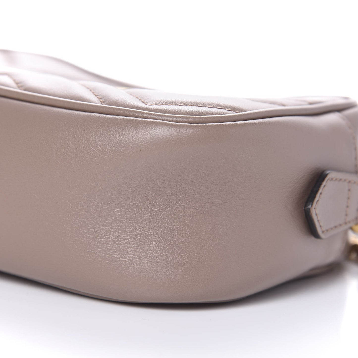 Calfskin Matelasse Mini GG Marmont Chain Shoulder Bag Porcelain Rose