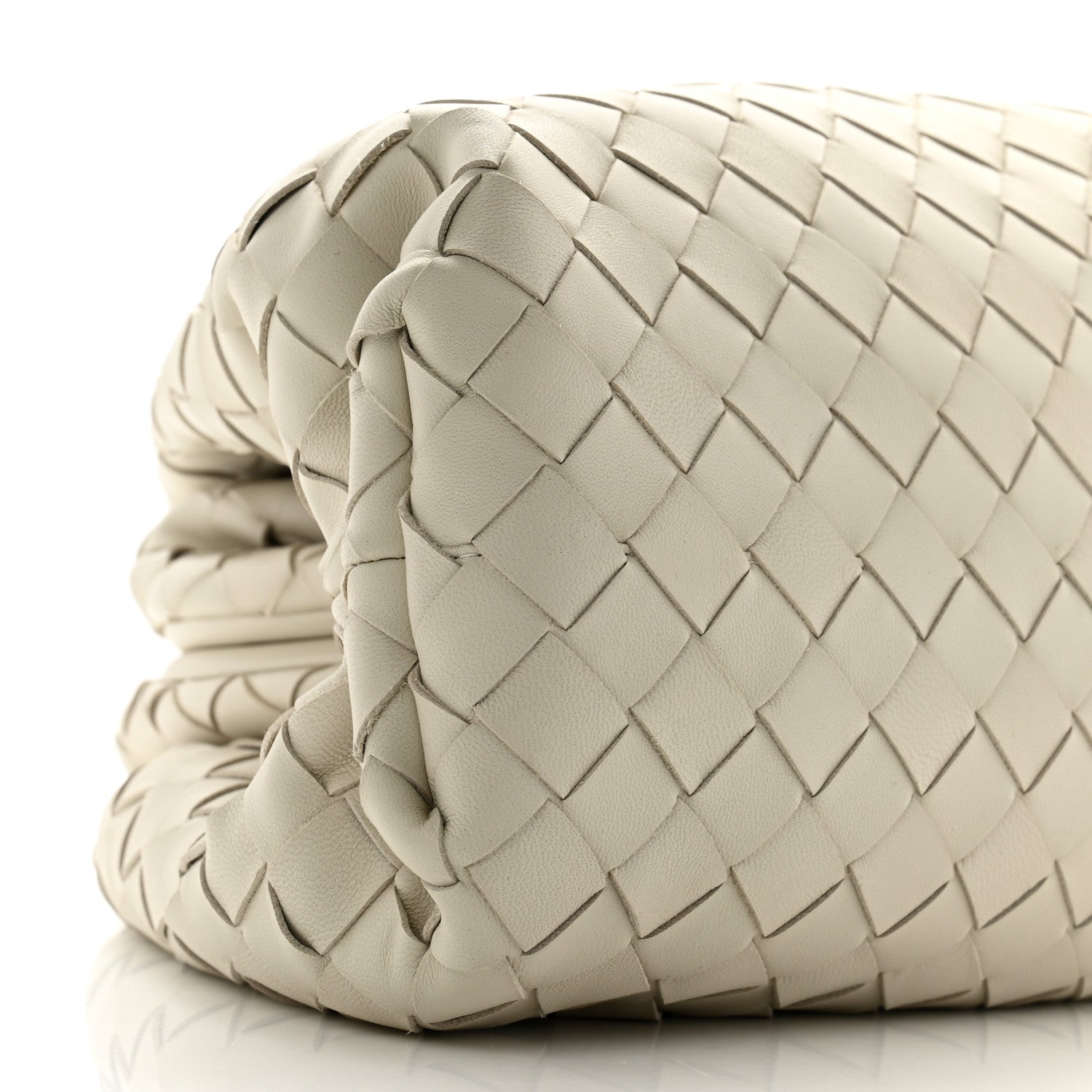 Bottega Veneta Nappa Maxi Intrecciato The Pouch Oversized Plaster 9 of 12