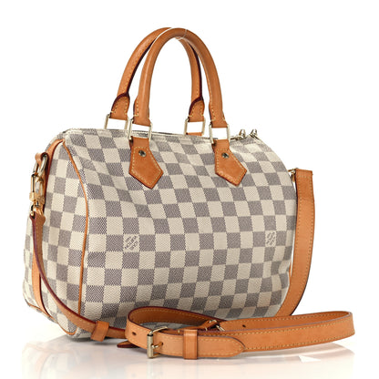 Louis Vuitton Damier Azur Speedy Bandouliere 25 3 of 11