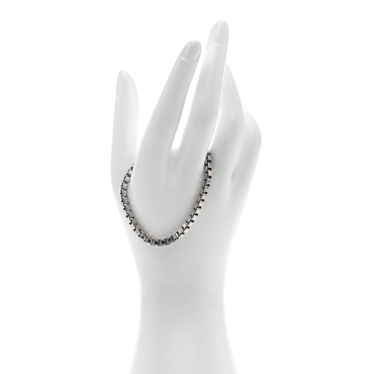 Sterling Silver 4mm Venetian Link Bracelet