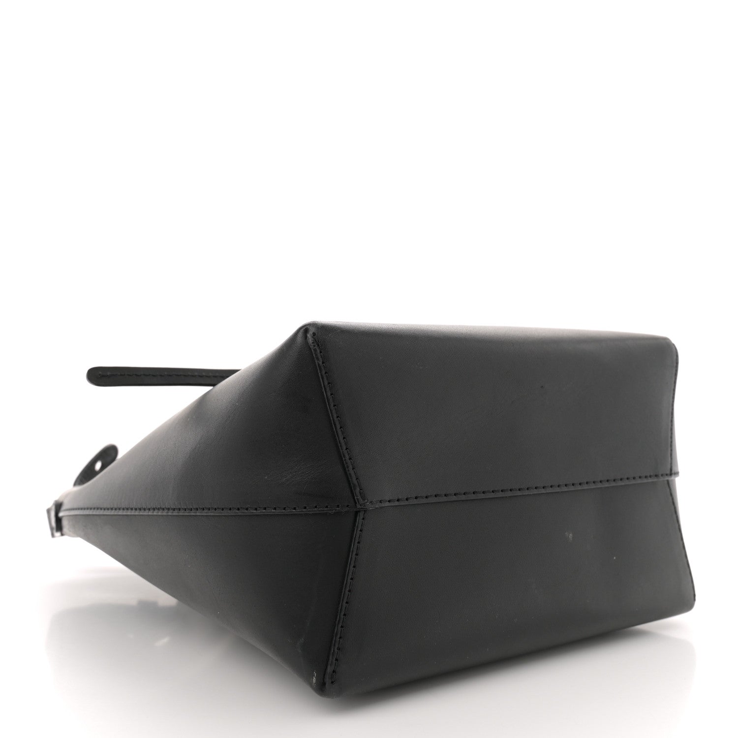 Mansur Gavriel Calfskin Bucket Bag Black Flamma 4 of 15