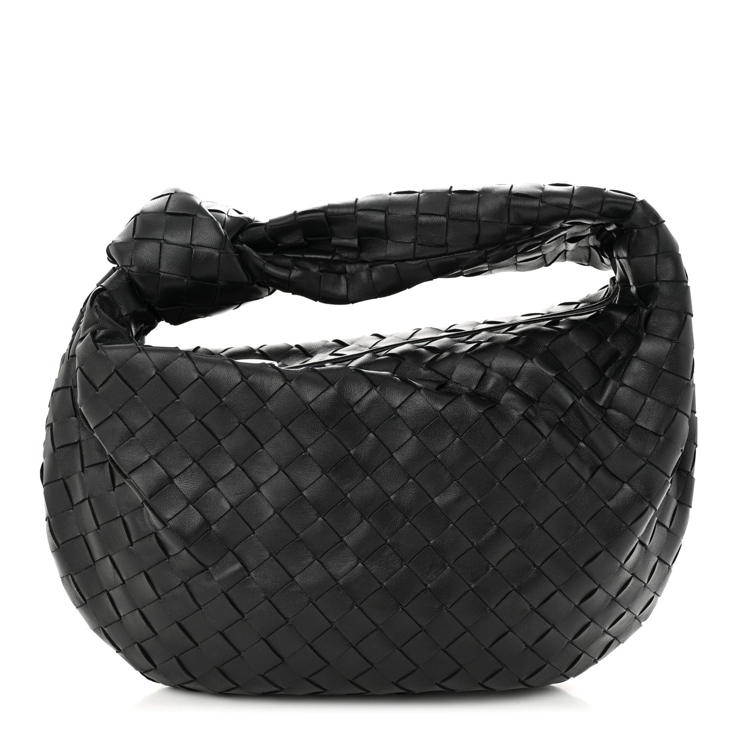 Nappa Intrecciato Jodie Hobo Black