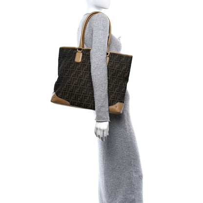 Fendi Zucca Tote Tobacco Beige 2 of 11