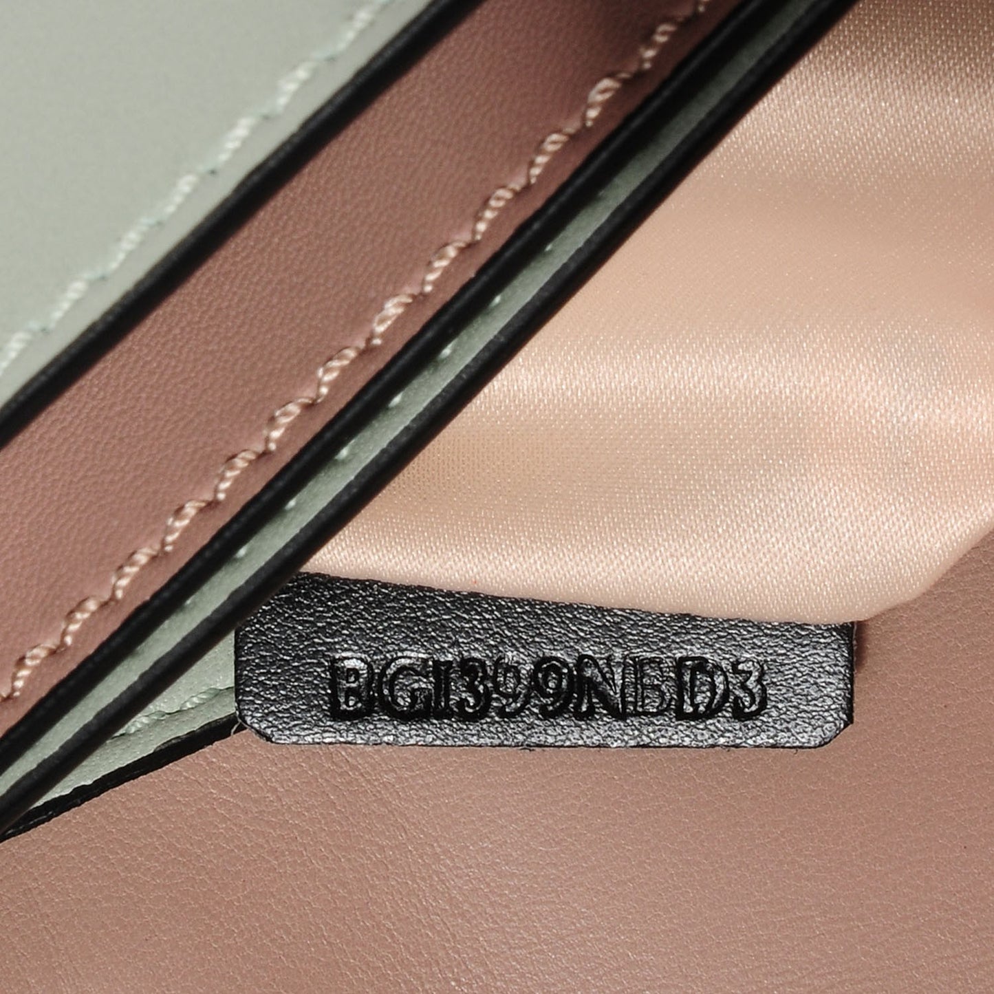 Nappa Rockstud Wristlet Clutch Water Green