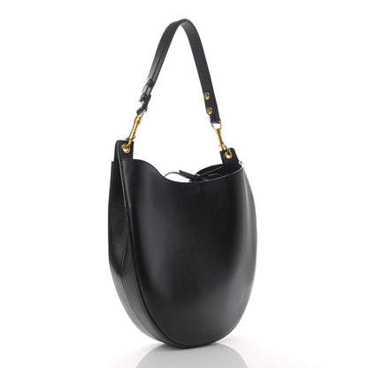 Celine Supple Calfskin Medium Hobo Black 2 of 9