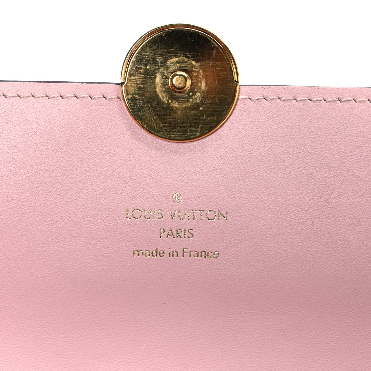Louis Vuitton Monogram Flore Chain Wallet Rose Ballerine 6 of 9