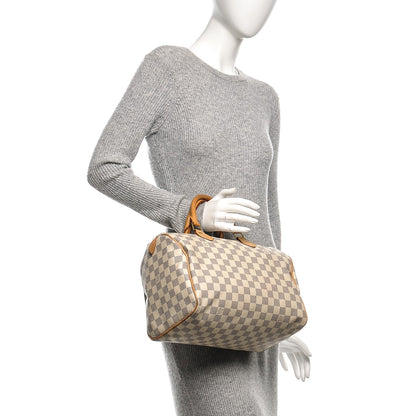 Louis Vuitton Damier Azur Speedy 30 2 of 7