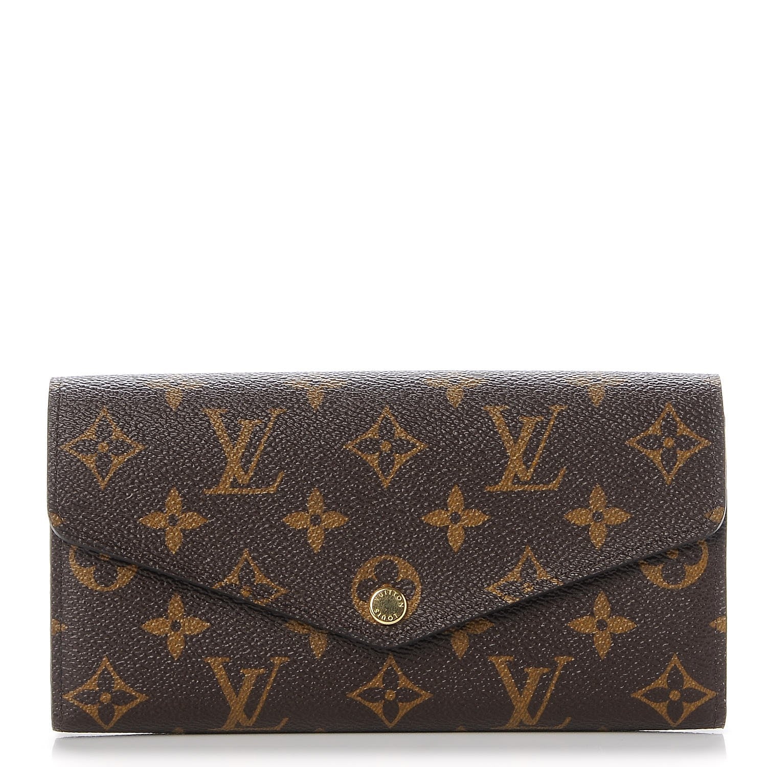 Louis Vuitton Monogram Sarah Wallet NM Rose Ballerine 1 of 8