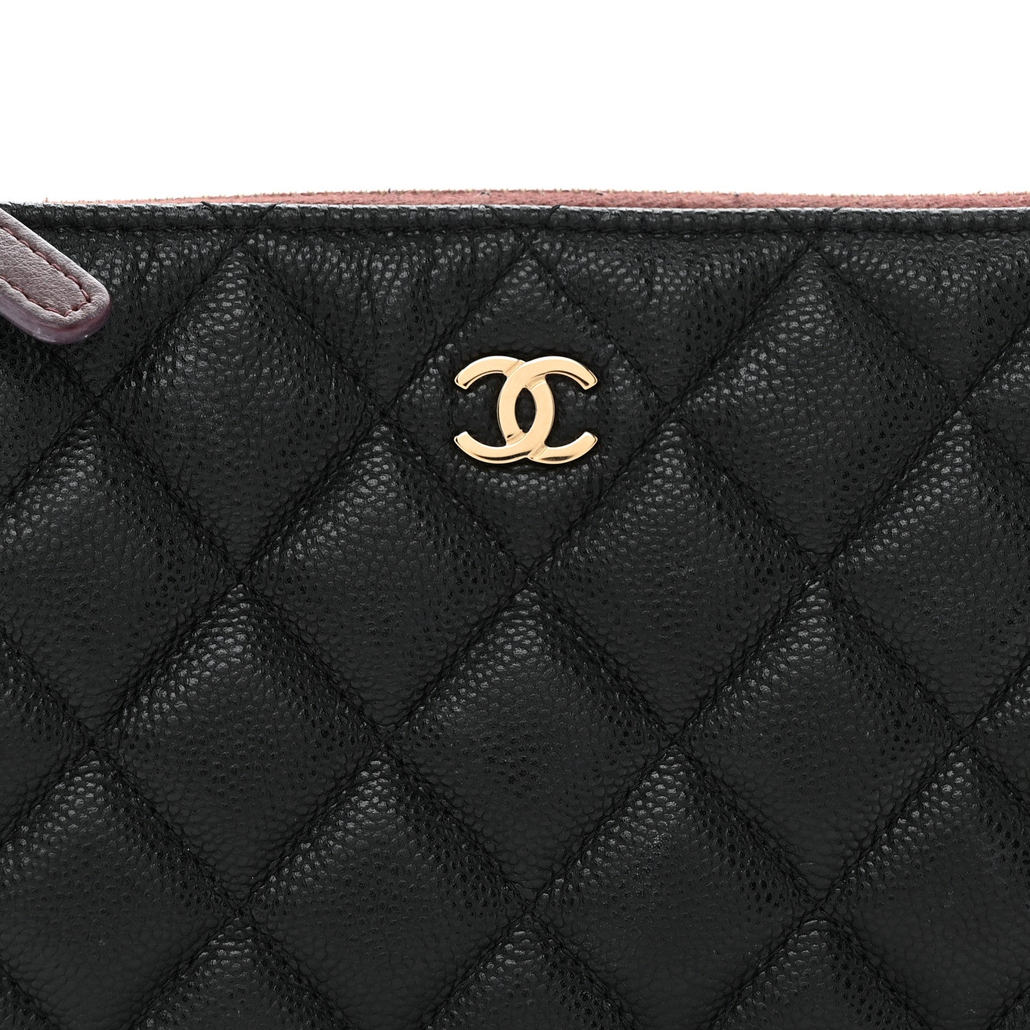 Chanel Caviar Quilted Cosmetic Case Black 8 of 8