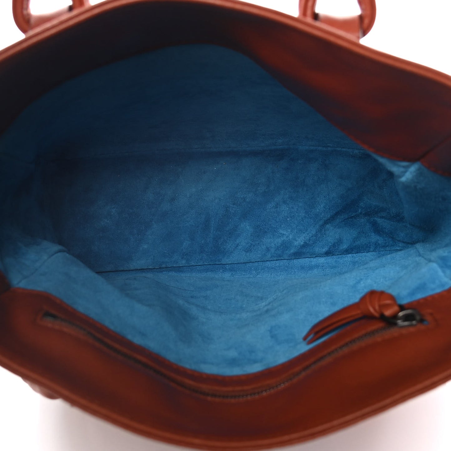 Nappa Intrecciato Bag Rust