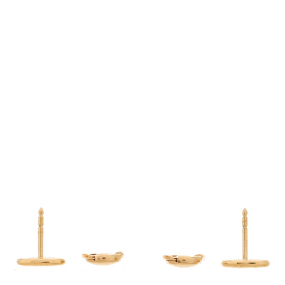 Hermes 18K Rose Gold TPM Farandole Stud Earrings 3 of 4