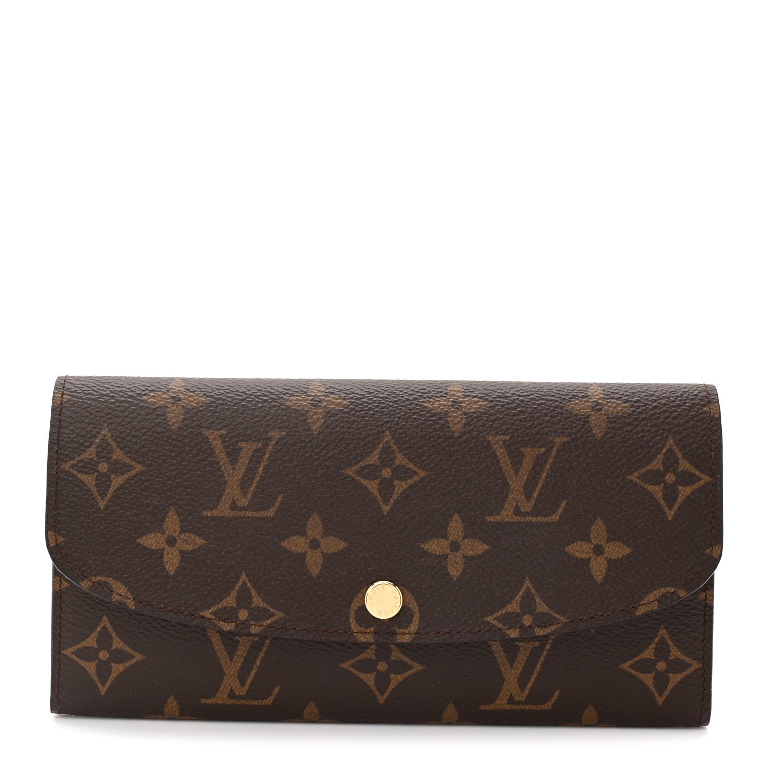 Louis Vuitton Monogram Emilie Wallet Rose Ballerine 1 of 7
