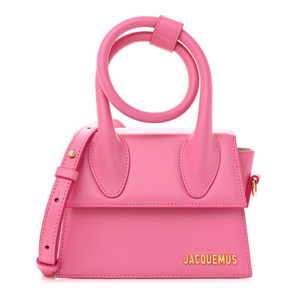 Jacquemus Smooth Calfskin Le Chiquito Noeud Pink 1 of 11