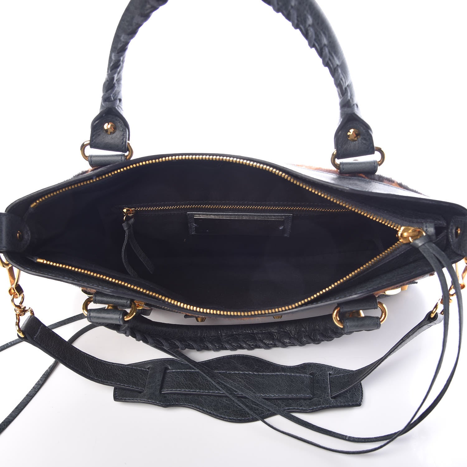 Balenciaga Pony Hair Calfskin Classic Hardware First Anthracite 5 of 7