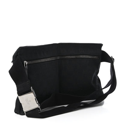 Gucci GG Monogram Double Pocket Belt Bag Black 3 of 10
