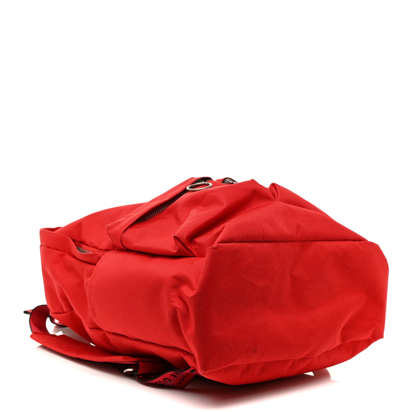 OFF-WHITE Canvas Mona Lisa Backpack Red