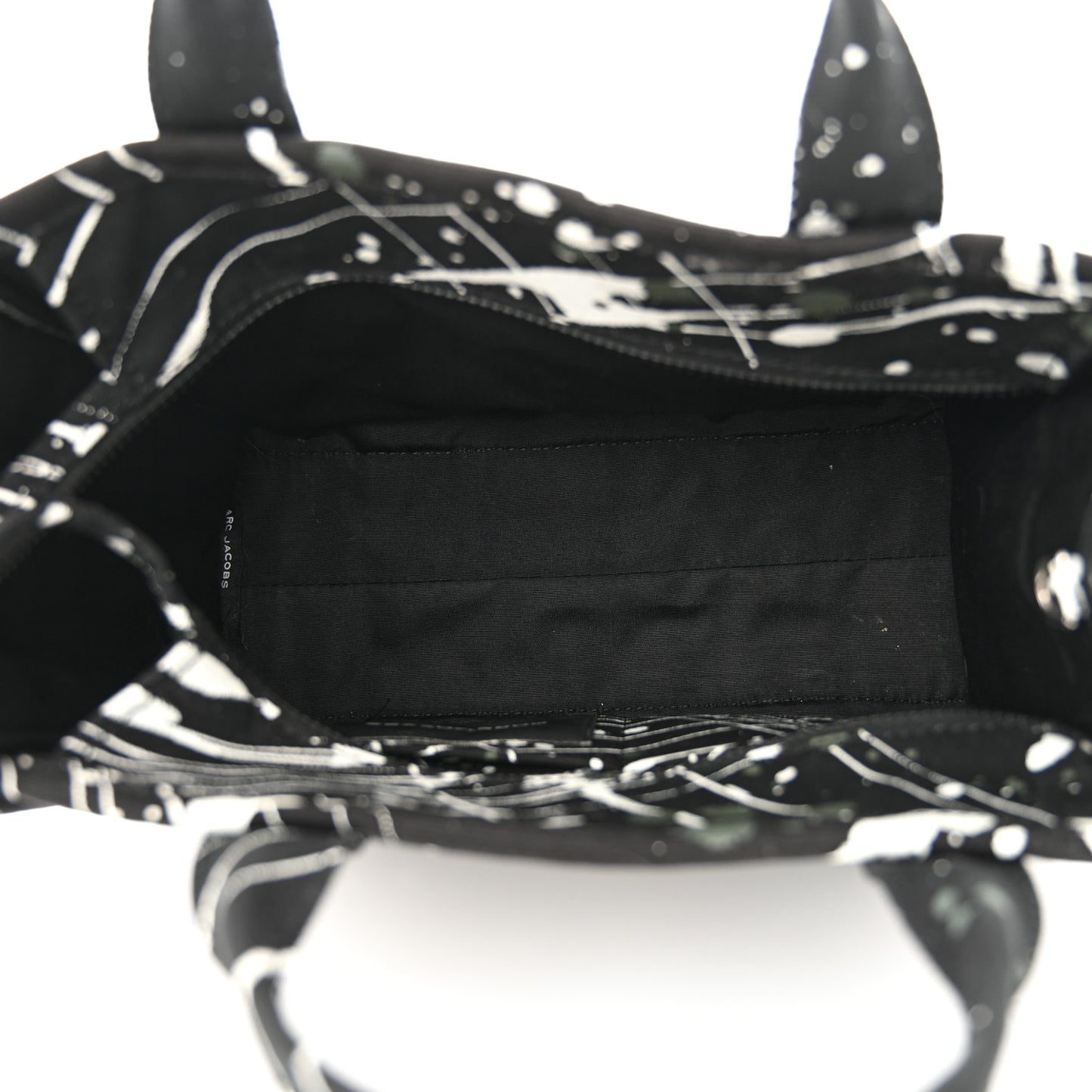 Canvas Splatter Medium The Tote Bag Black