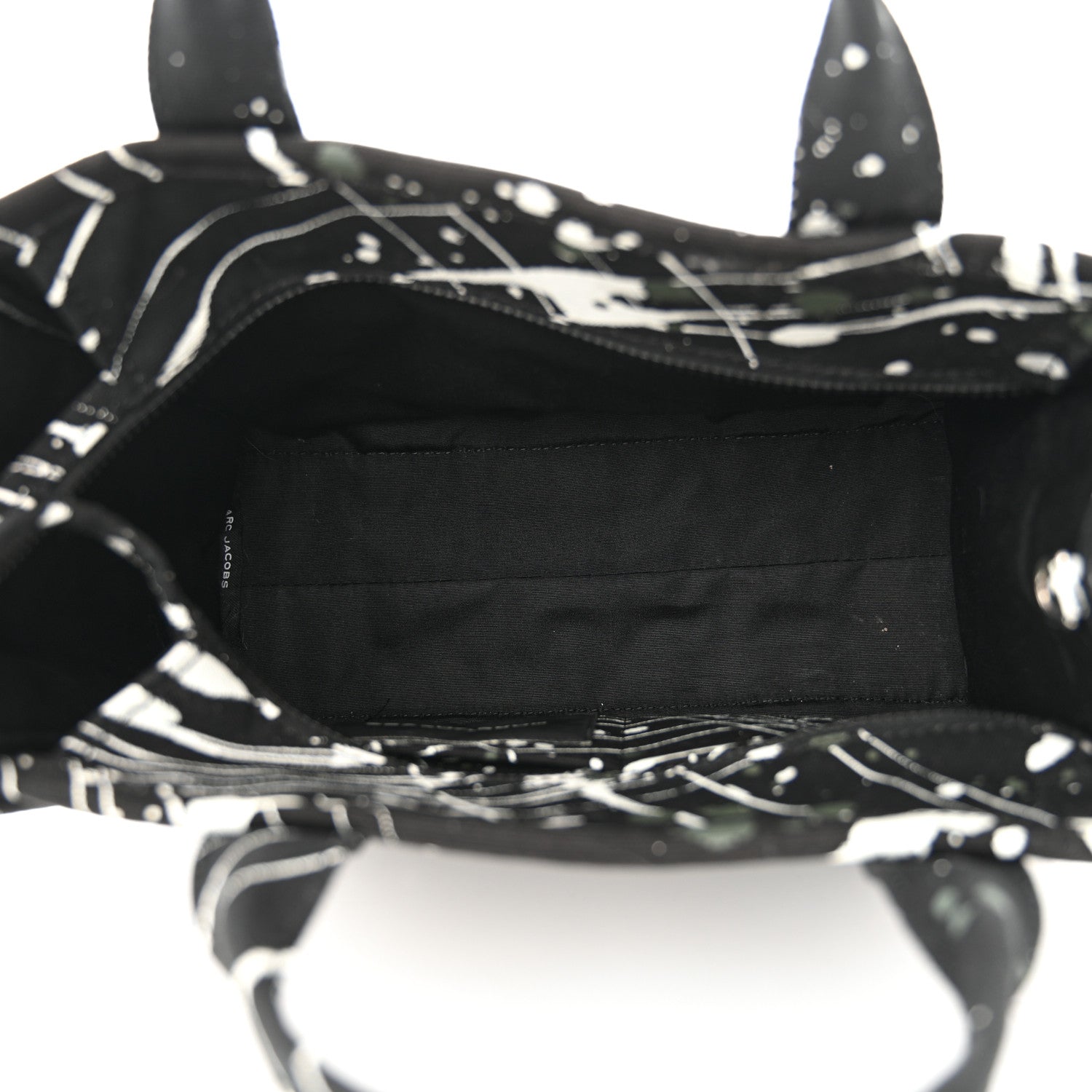 Marc Jacobs Canvas Splatter Medium The Tote Bag Black 5 of 15