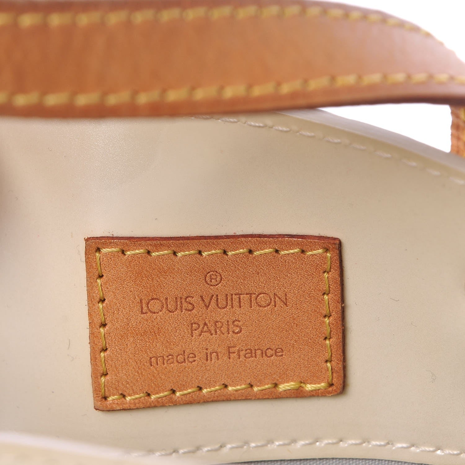 Louis Vuitton Vernis Reade PM Perle 6 of 11