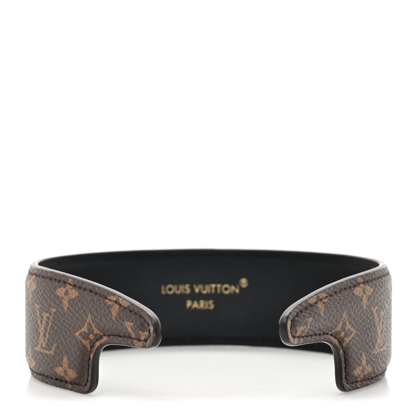 Monogram Headband Black