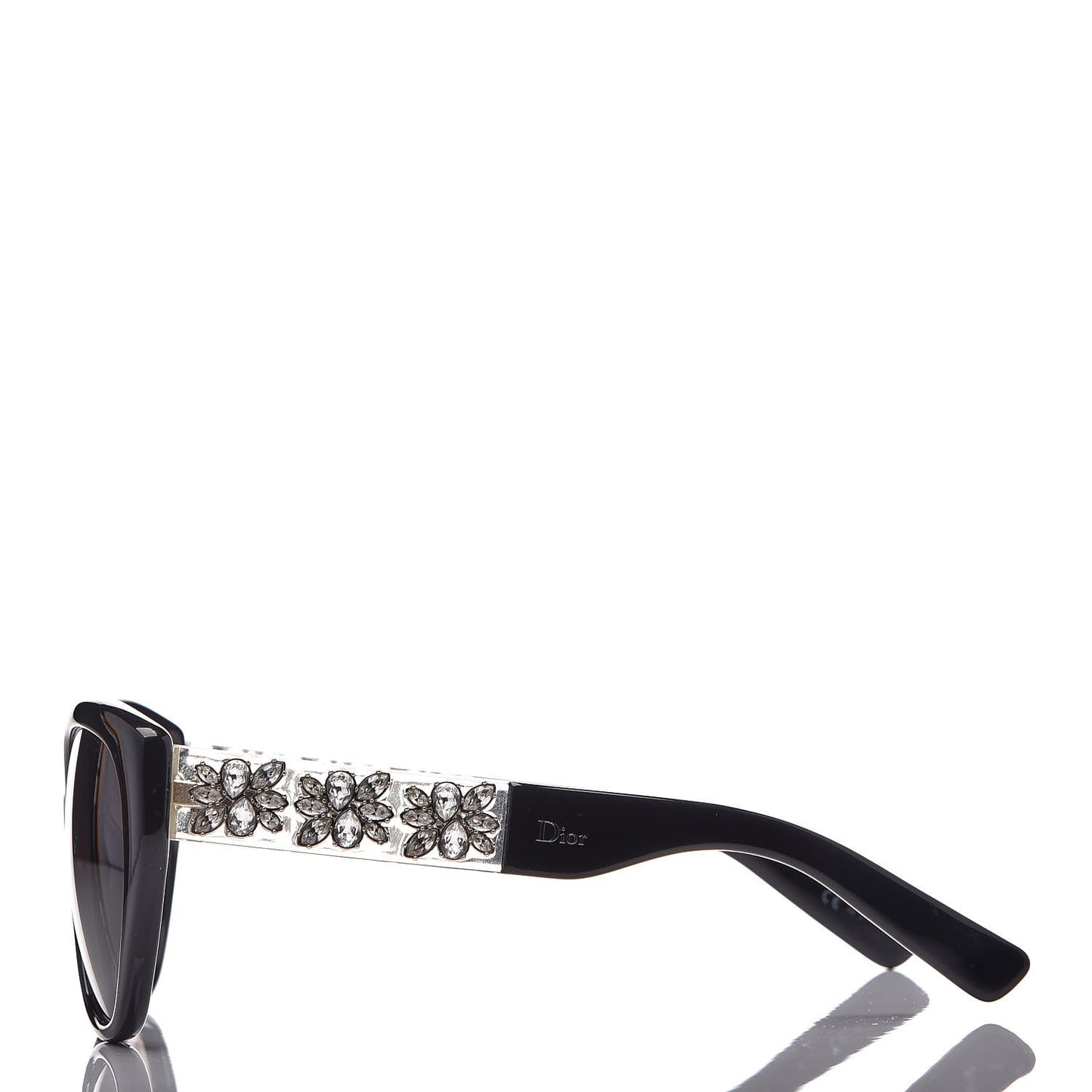 Crystal Mystere Sunglasses Black