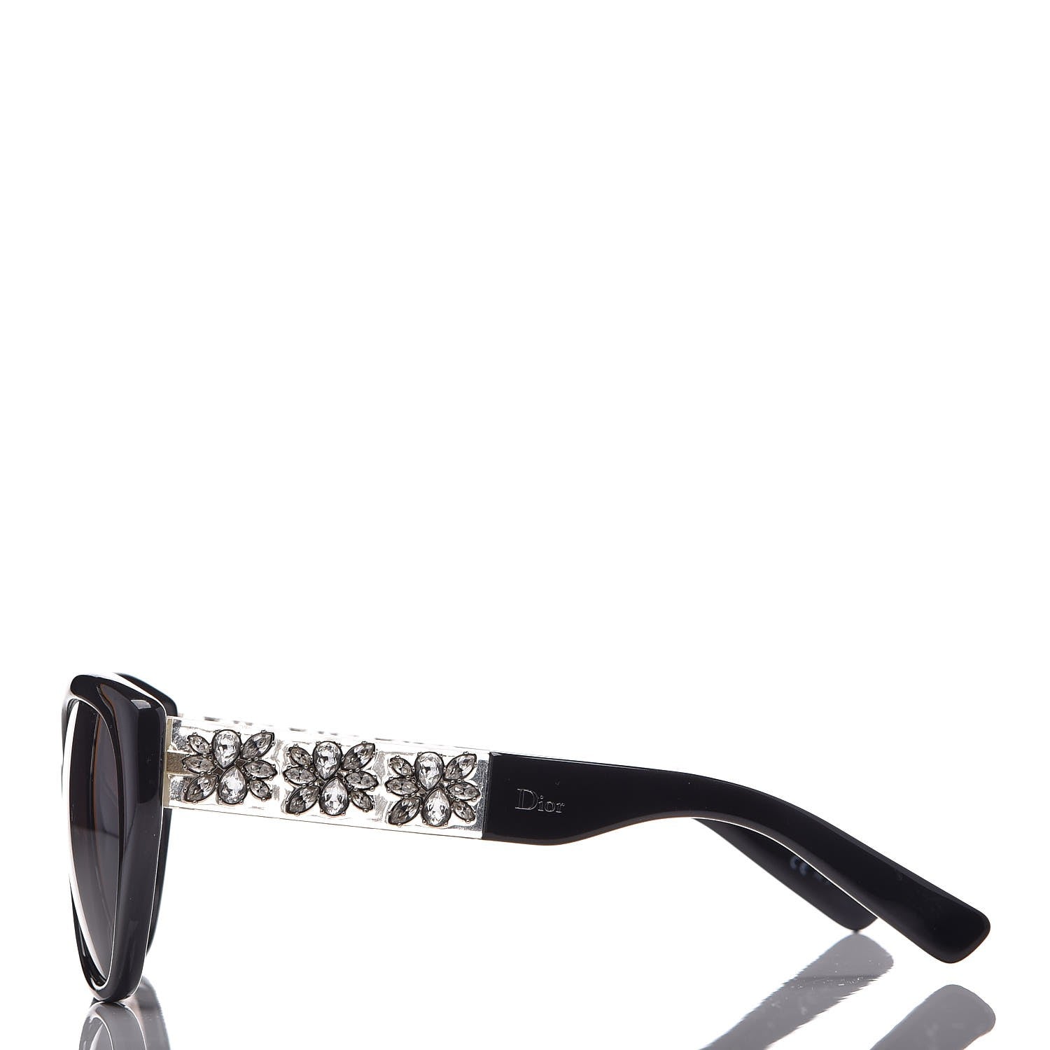 Christian Dior Crystal Mystere Sunglasses Black 3 of 8