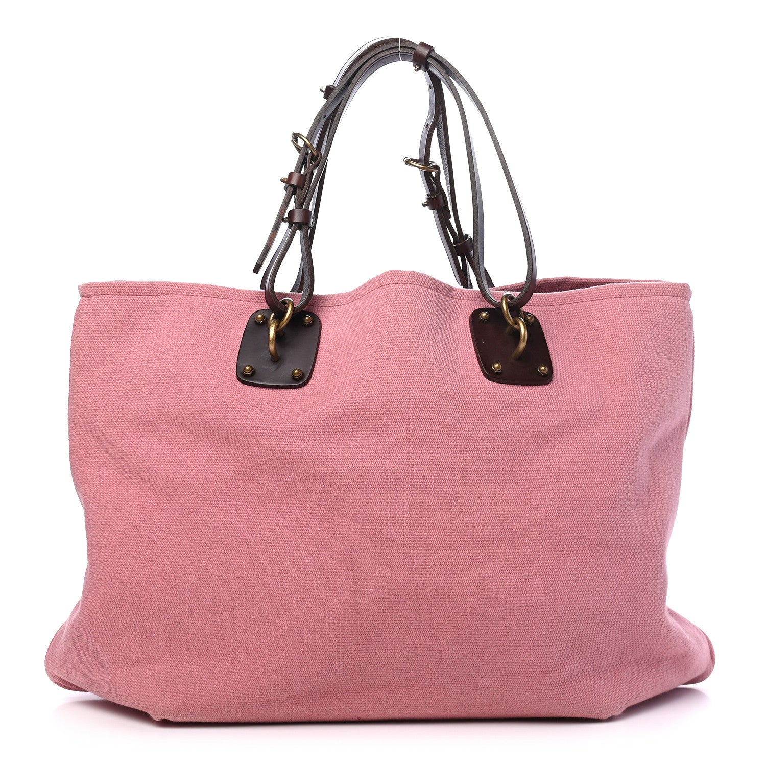 Bottega Veneta Canvas Sardegna Tote Pink 1 of 9