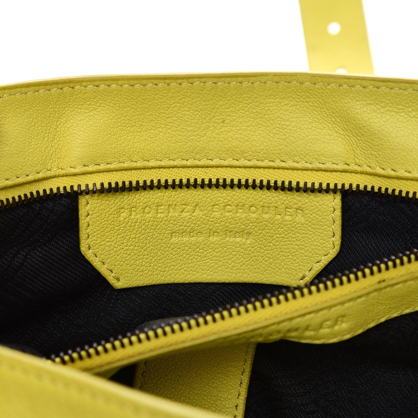 Lambskin Medium PS1 Satchel Citron