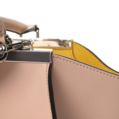 Fendi Vitello Dolce Shiny Nappa Petite 3Jours Tote Beige Chantilly 14 of 14