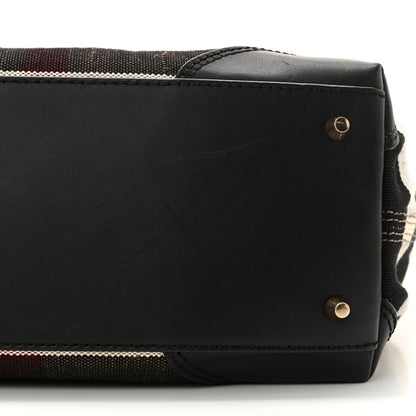 Burberry Canvas Mega Check Medium Maidstone Black 11 of 11