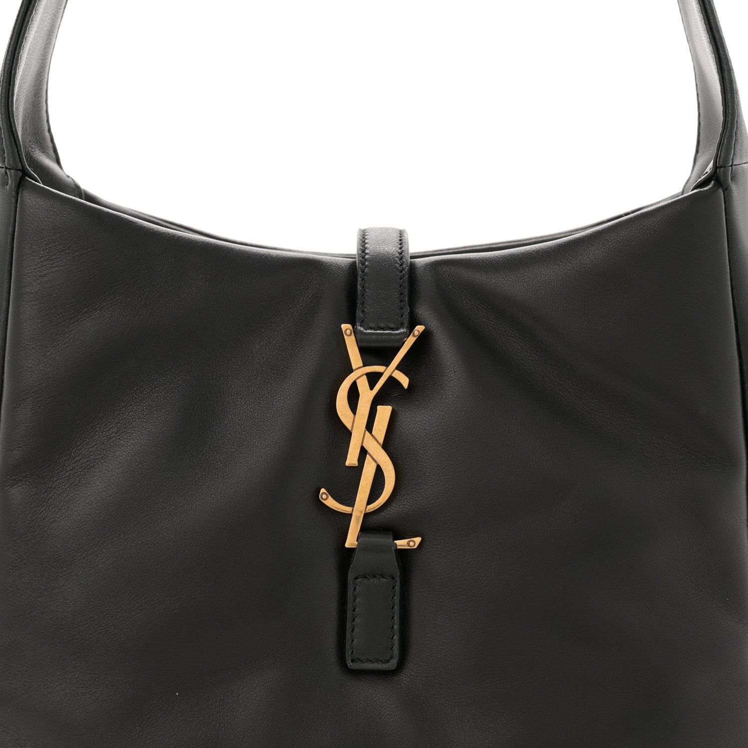 Saint Laurent Padded Lambskin Small Le 5 A 7 Supple Hobo Black 8 of 12