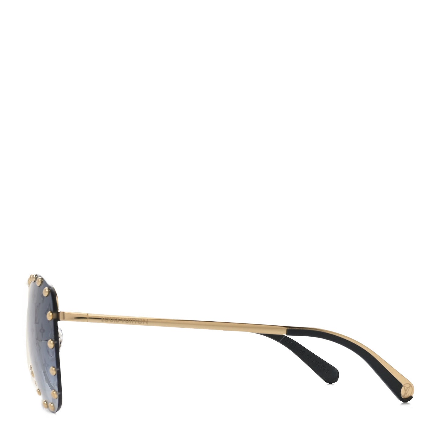 Metal Monogram The Party Aviator Gradient Sunglasses Z1397U Gold