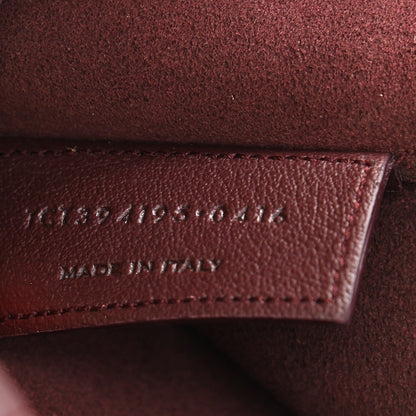 Saint Laurent Calfskin Large Shopping Tote Old Bordeaux 7 of 11