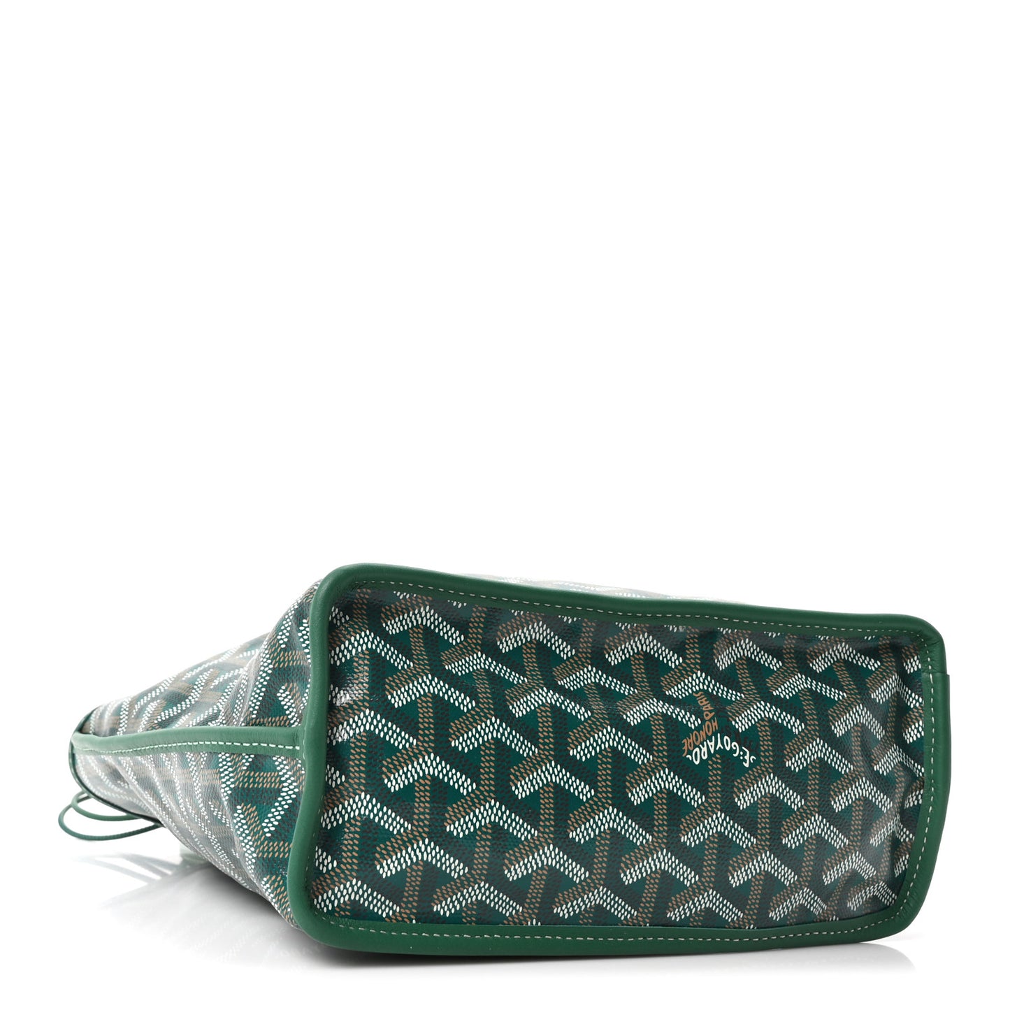 Goyardine Reversible Mini Anjou Green
