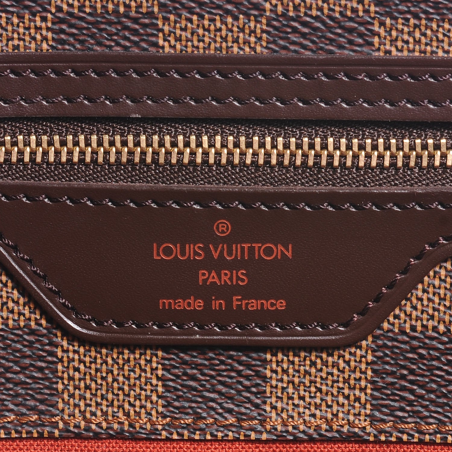 Louis Vuitton Damier Ebene Cabas Alto 6 of 7