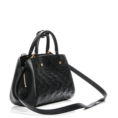 Louis Vuitton Empreinte Montaigne BB Black 3 of 6