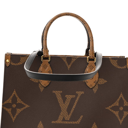 Louis Vuitton Reverse Monogram Giant Onthego MM 7 of 10