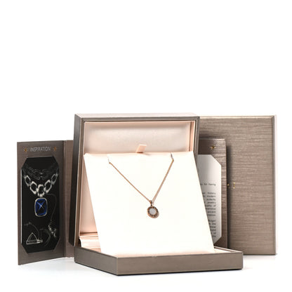 Bulgari 18K Rose Gold Mother of Pearl BVLGARI BVLGARI Pendant Necklace 8 of 8