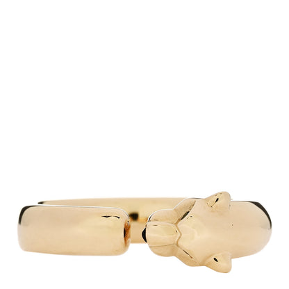 Cartier 18K Yellow Gold Tsavorite Onyx Panthere De Cartier Ring 57 8 3 of 6