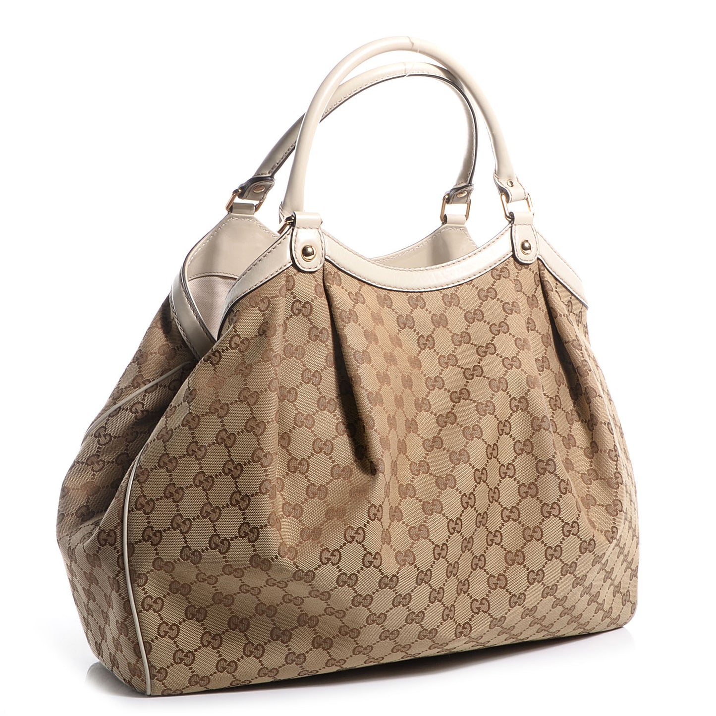 Monogram Large Sukey Tote Off White