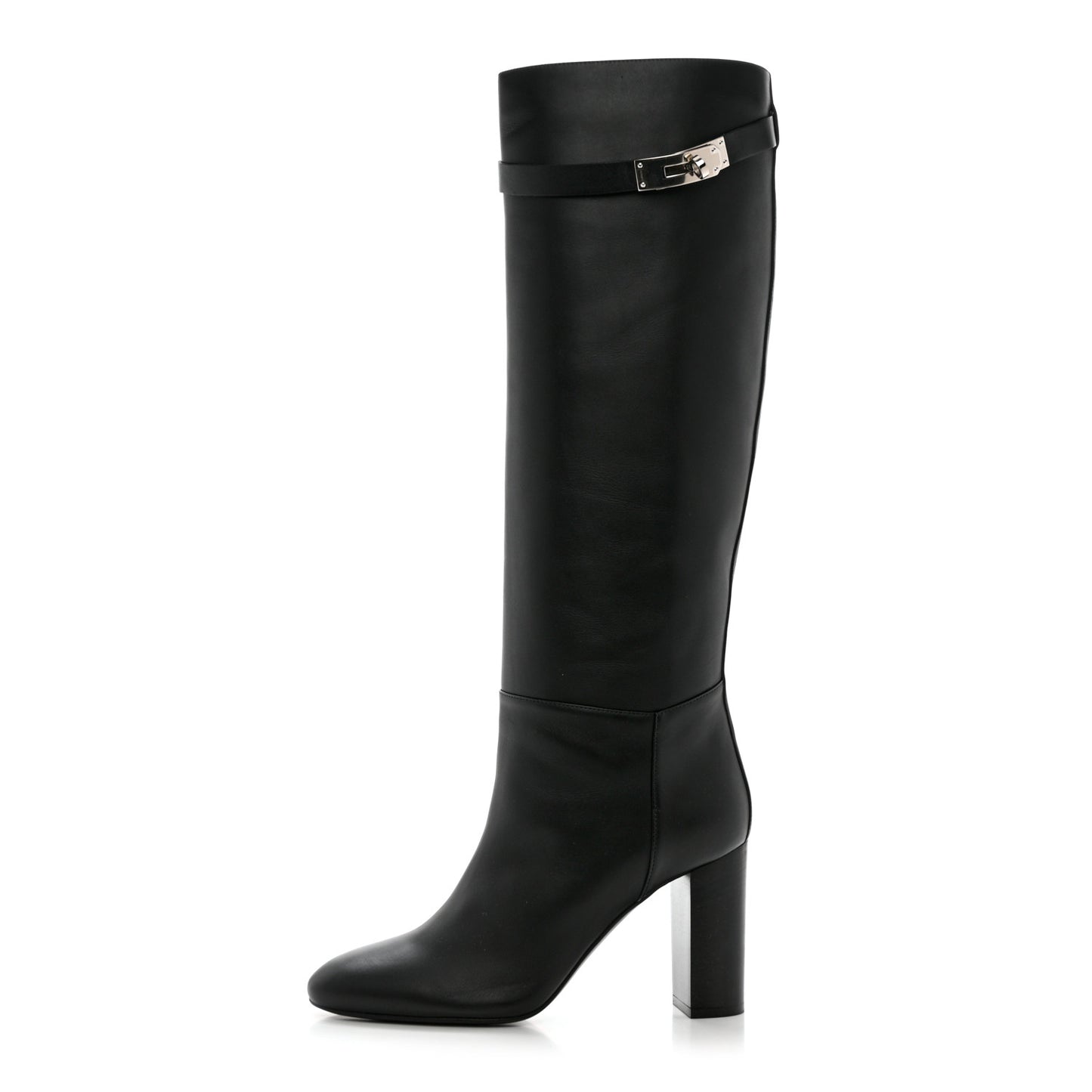 Heritage Calfskin Story Boots 38 Black