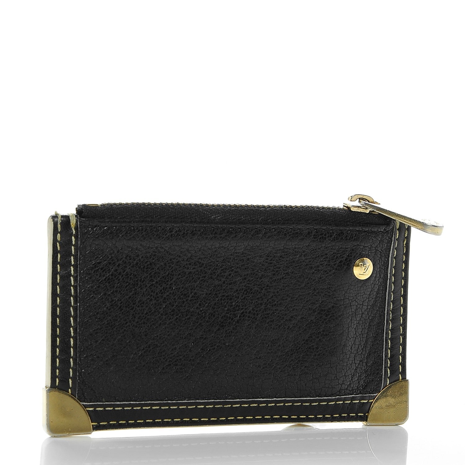 Louis Vuitton Suhali Key Pouch Black 3 of 8